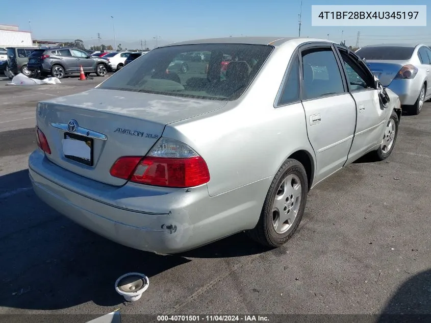 2004 Toyota Avalon Xls VIN: 4T1BF28BX4U345197 Lot: 40701501