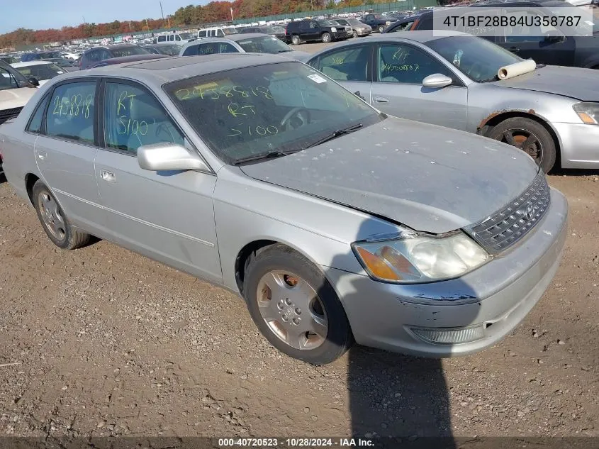 2004 Toyota Avalon Xls VIN: 4T1BF28B84U358787 Lot: 40720523