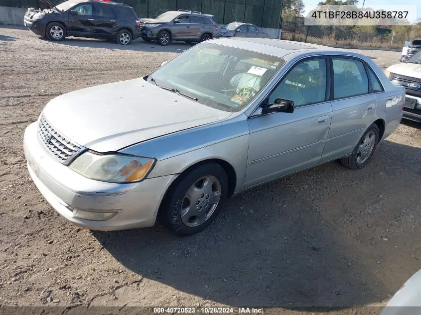 2004 Toyota Avalon Xls VIN: 4T1BF28B84U358787 Lot: 40720523