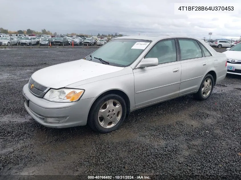 2004 Toyota Avalon Xls VIN: 4T1BF28B64U370453 Lot: 40766492