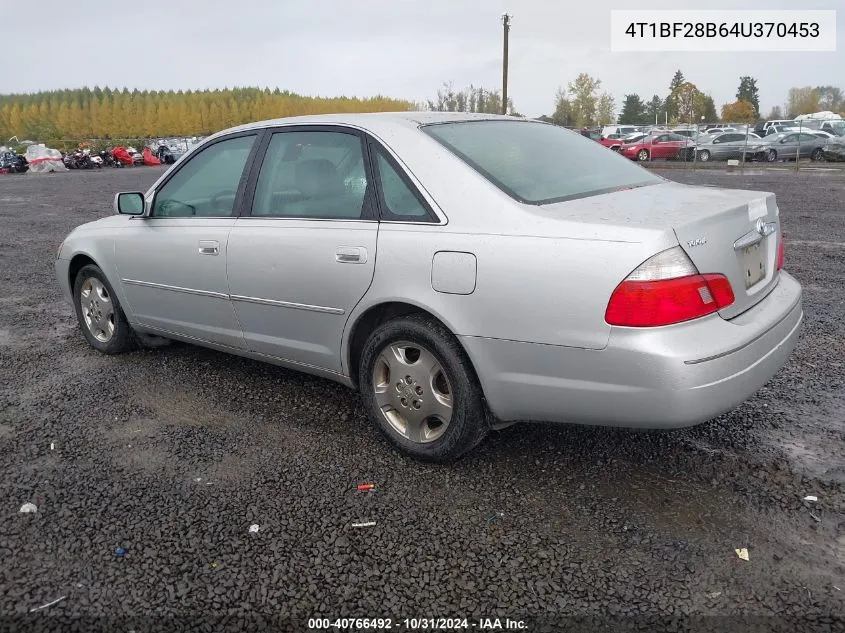 2004 Toyota Avalon Xls VIN: 4T1BF28B64U370453 Lot: 40766492