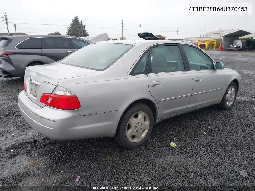 2004 Toyota Avalon Xls VIN: 4T1BF28B64U370453 Lot: 40766492