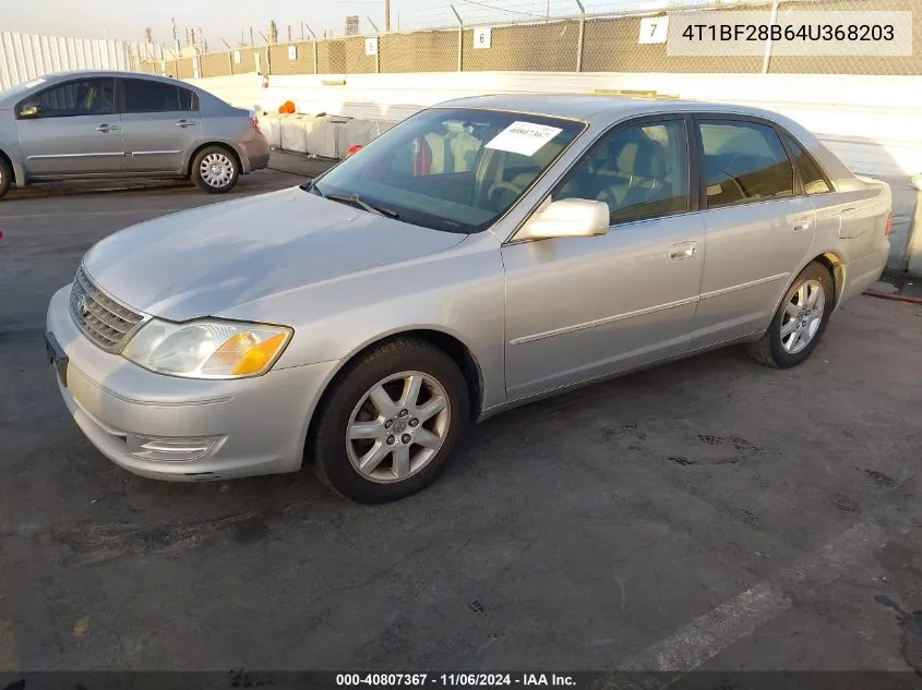 2004 Toyota Avalon Xl VIN: 4T1BF28B64U368203 Lot: 40807367