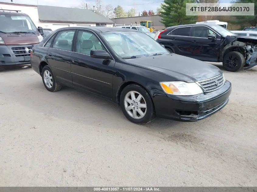 2004 Toyota Avalon Xl VIN: 4T1BF28B64U390170 Lot: 40813057