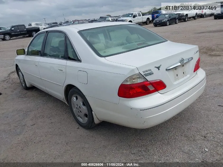 2004 Toyota Avalon Xls VIN: 4T1BF28B14U377469 Lot: 40826606