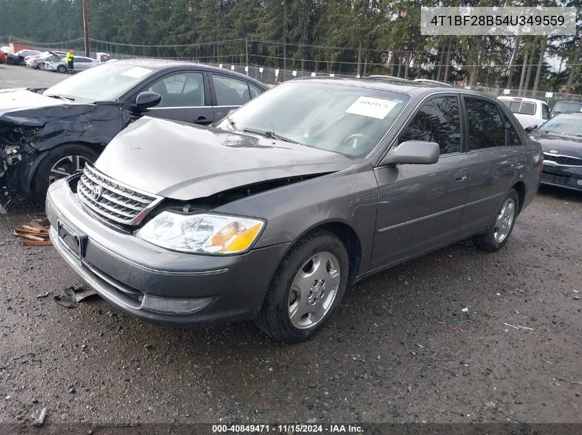 2004 Toyota Avalon Xls VIN: 4T1BF28B54U349559 Lot: 40849471