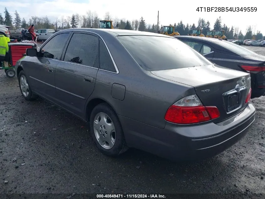 2004 Toyota Avalon Xls VIN: 4T1BF28B54U349559 Lot: 40849471