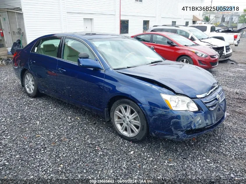 2005 Toyota Avalon Limited VIN: 4T1BK36B25U052318 Lot: 39565842