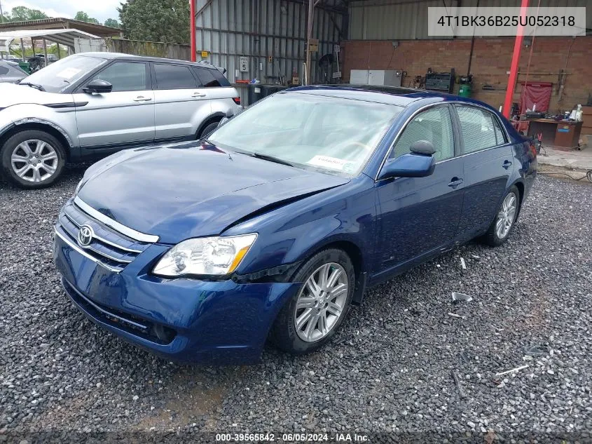 2005 Toyota Avalon Limited VIN: 4T1BK36B25U052318 Lot: 39565842