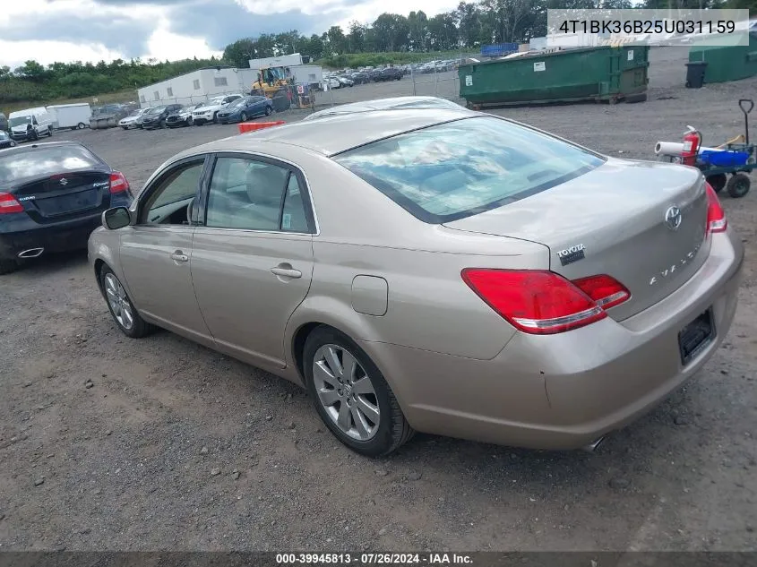 4T1BK36B25U031159 2005 Toyota Avalon Limited/Touring/Xl/Xls