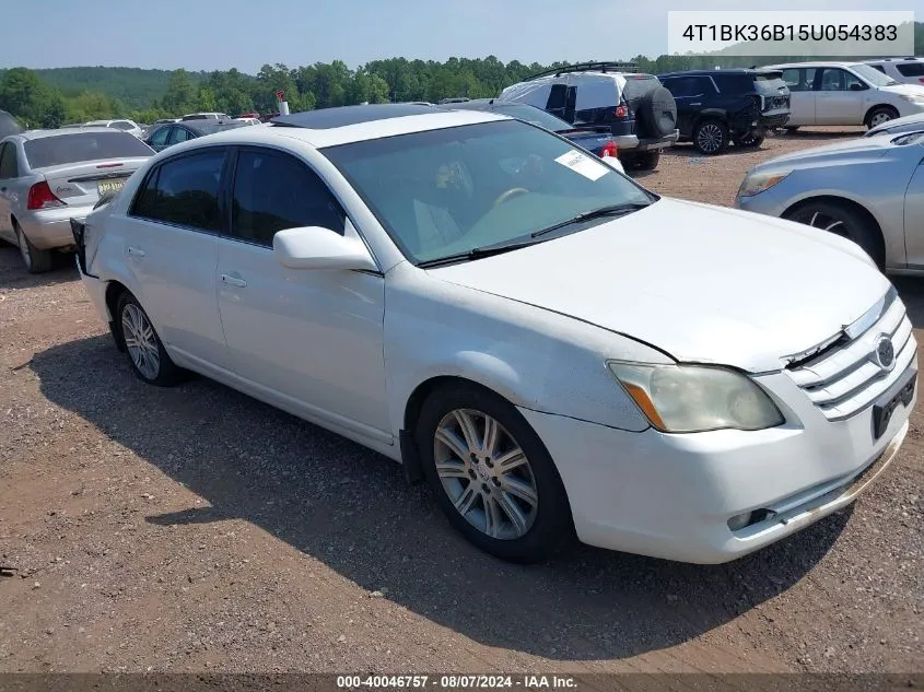 2005 Toyota Avalon Limited VIN: 4T1BK36B15U054383 Lot: 40046757