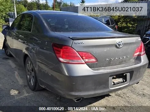 4T1BK36B45U021037 2005 Toyota Avalon Touring