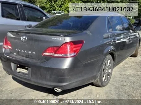 4T1BK36B45U021037 2005 Toyota Avalon Touring