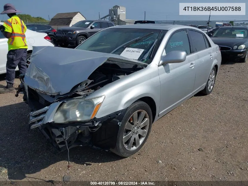 2005 Toyota Avalon Xls VIN: 4T1BK36B45U007588 Lot: 40120799