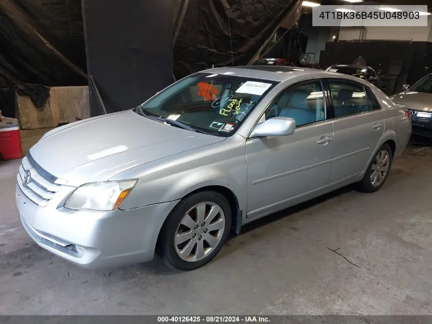 2005 Toyota Avalon Xls VIN: 4T1BK36B45U048903 Lot: 40126425