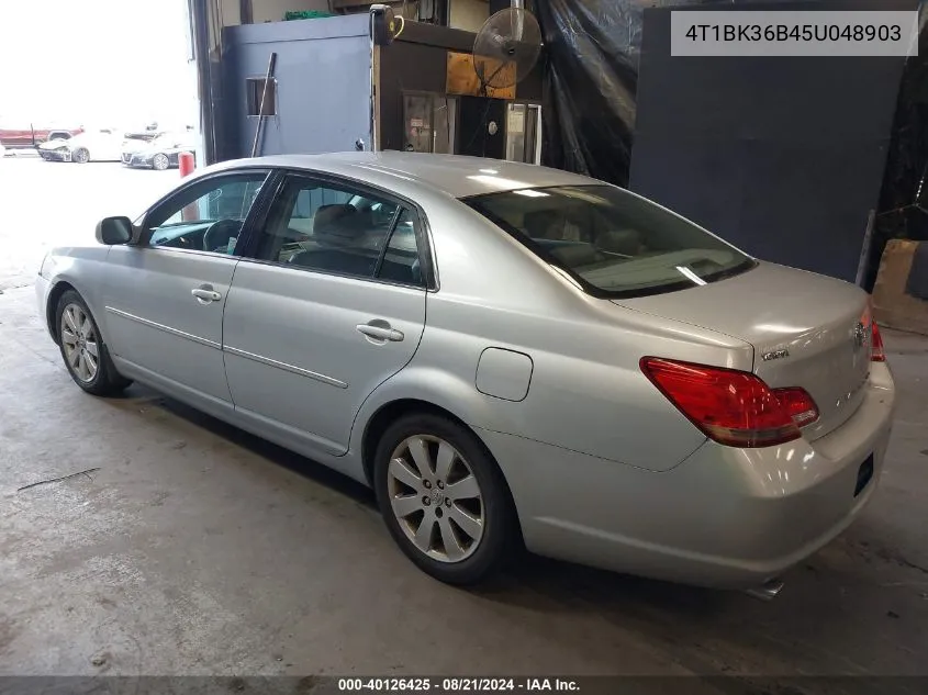 2005 Toyota Avalon Xls VIN: 4T1BK36B45U048903 Lot: 40126425