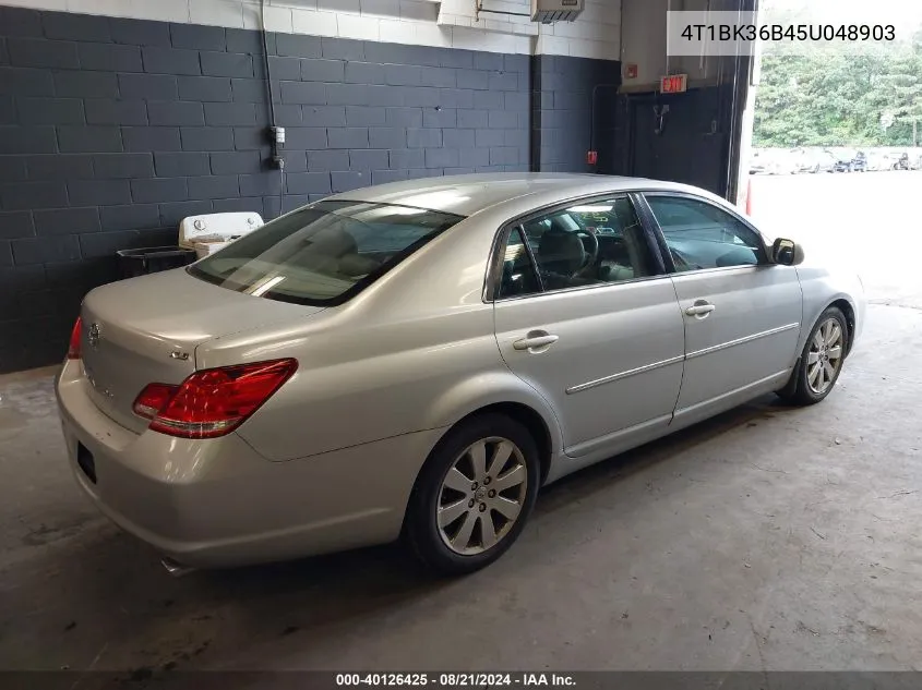 2005 Toyota Avalon Xls VIN: 4T1BK36B45U048903 Lot: 40126425