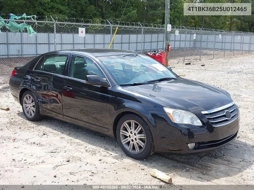 4T1BK36B25U012465 2005 Toyota Avalon Limited