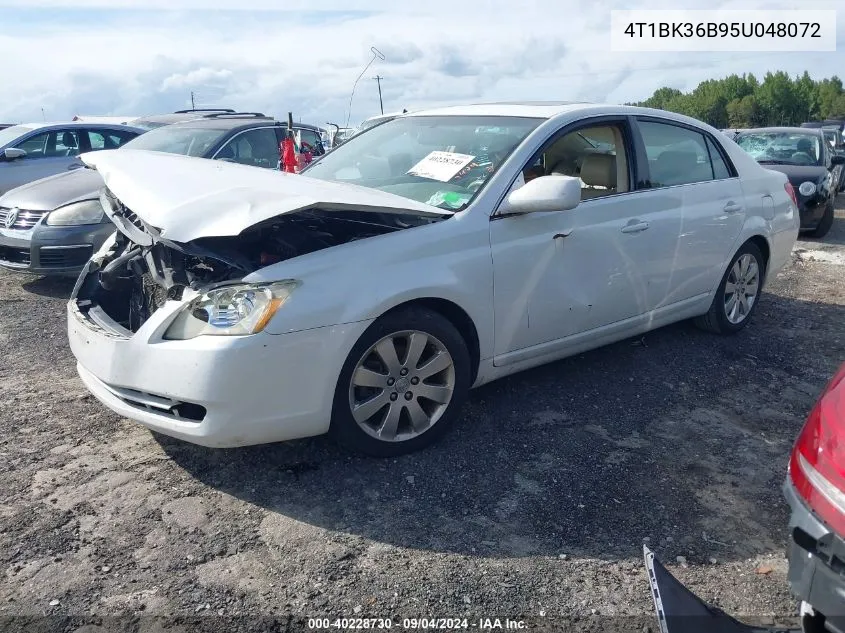 2005 Toyota Avalon Xls VIN: 4T1BK36B95U048072 Lot: 40228730