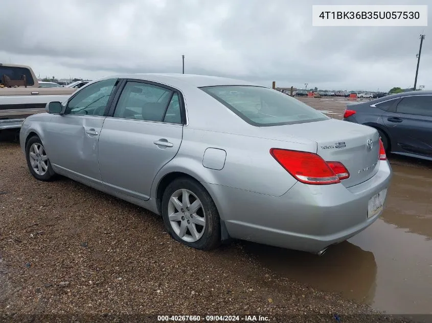 2005 Toyota Avalon Xl VIN: 4T1BK36B35U057530 Lot: 40267660