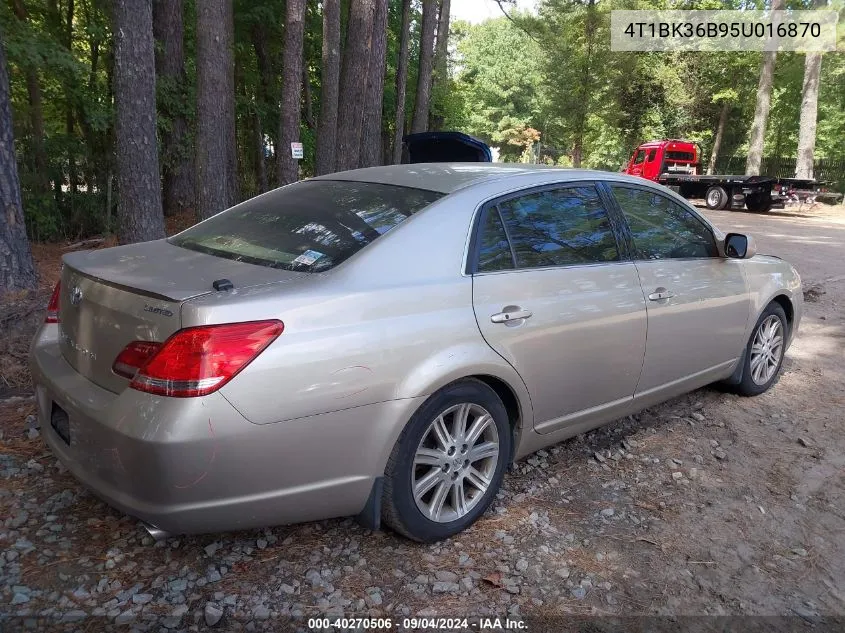 4T1BK36B95U016870 2005 Toyota Avalon Limited