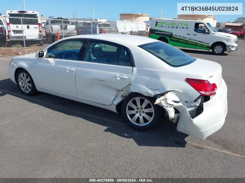 2005 Toyota Avalon Limited/Touring/Xl/Xls VIN: 4T1BK36B45U023824 Lot: 40278809