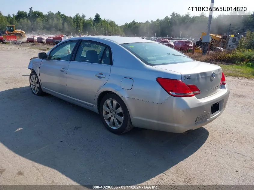 2005 Toyota Avalon Xls VIN: 4T1BK36B65U014820 Lot: 40296086