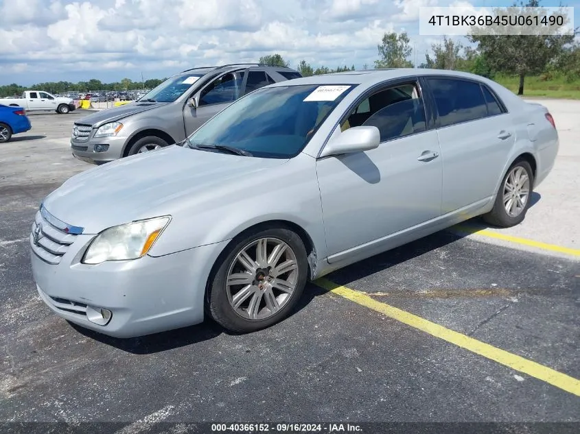 2005 Toyota Avalon Limited VIN: 4T1BK36B45U061490 Lot: 40366152