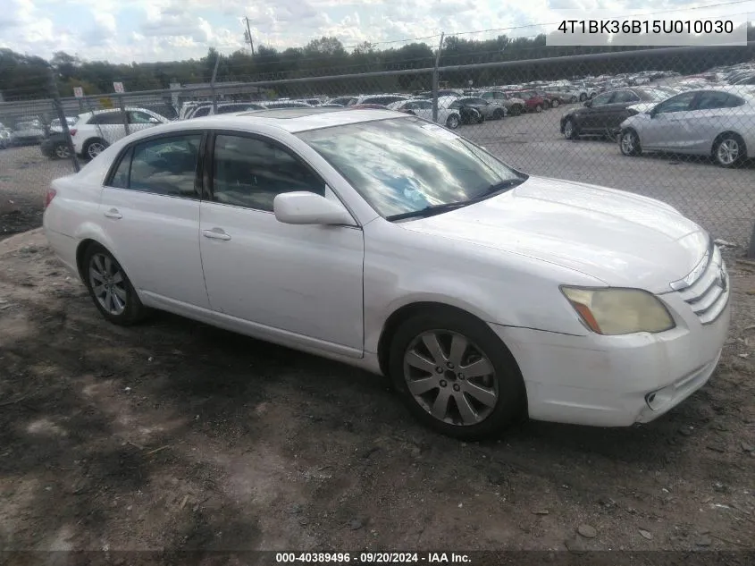 2005 Toyota Avalon Xls VIN: 4T1BK36B15U010030 Lot: 40389496