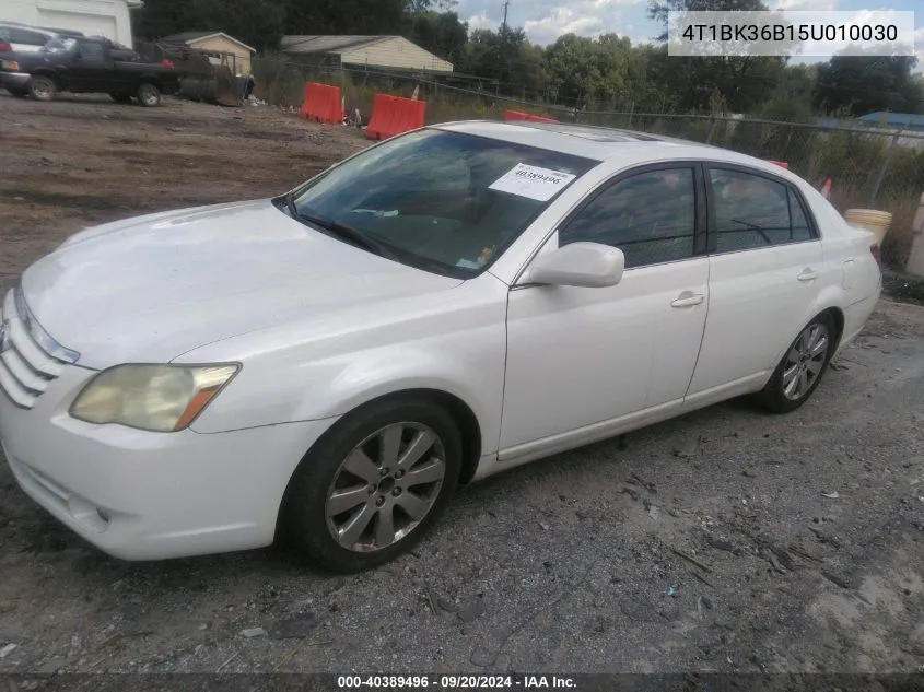 2005 Toyota Avalon Xls VIN: 4T1BK36B15U010030 Lot: 40389496