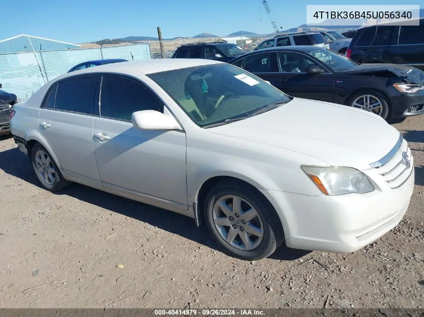 2005 Toyota Avalon Xl/Xls/Touring/Limited VIN: 4T1BK36B45U056340 Lot: 40414979