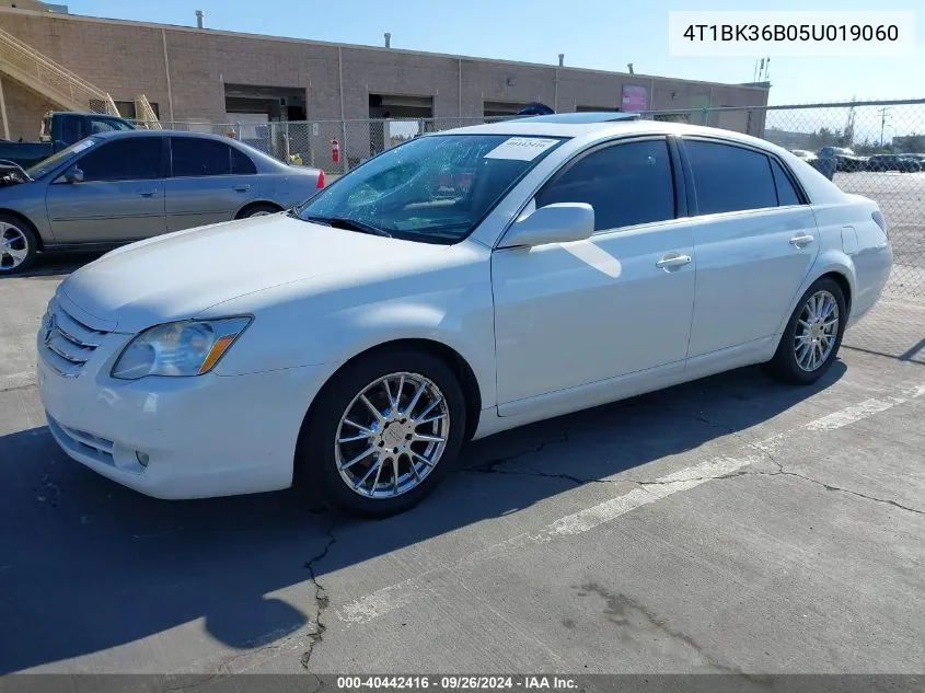 2005 Toyota Avalon Xls VIN: 4T1BK36B05U019060 Lot: 40442416