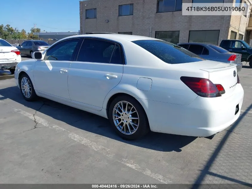 2005 Toyota Avalon Xls VIN: 4T1BK36B05U019060 Lot: 40442416