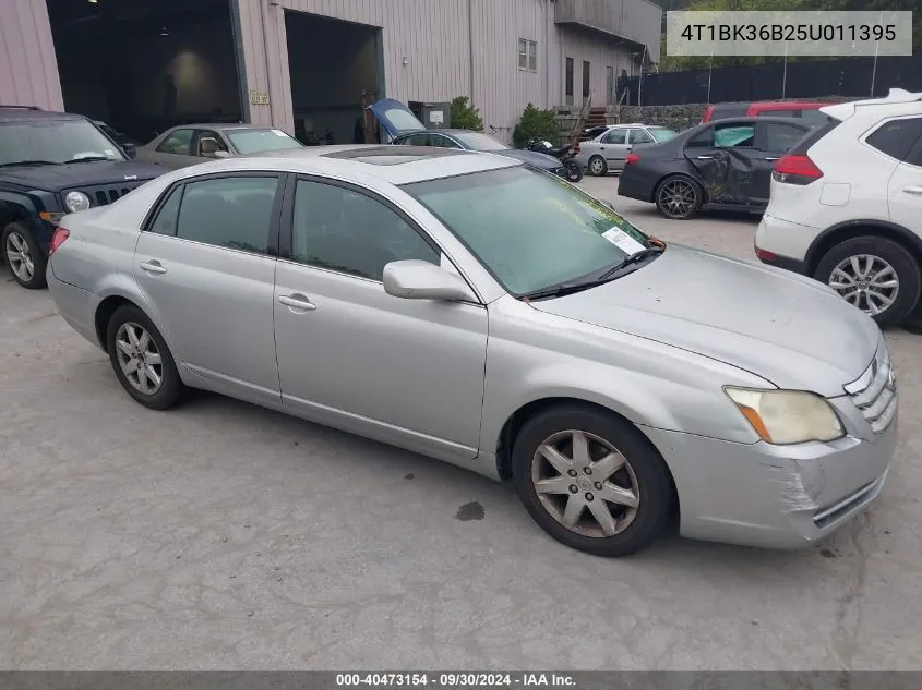 2005 Toyota Avalon Xl VIN: 4T1BK36B25U011395 Lot: 40473154