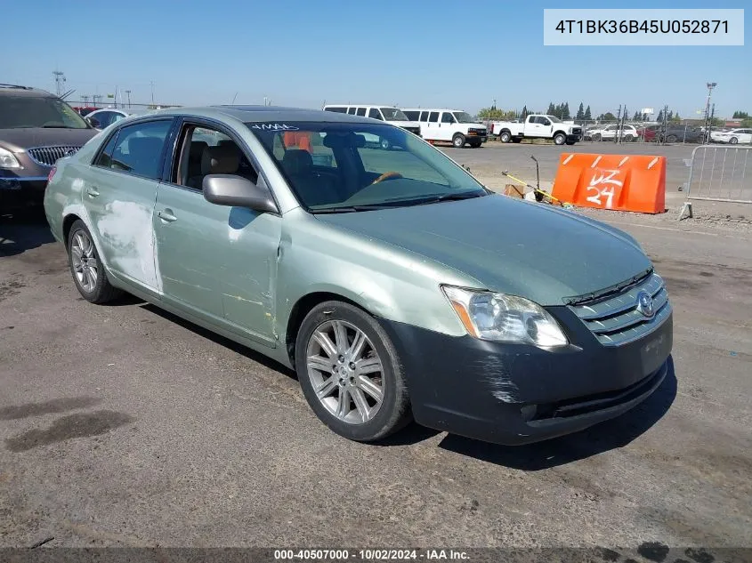 2005 Toyota Avalon Limited VIN: 4T1BK36B45U052871 Lot: 40507000