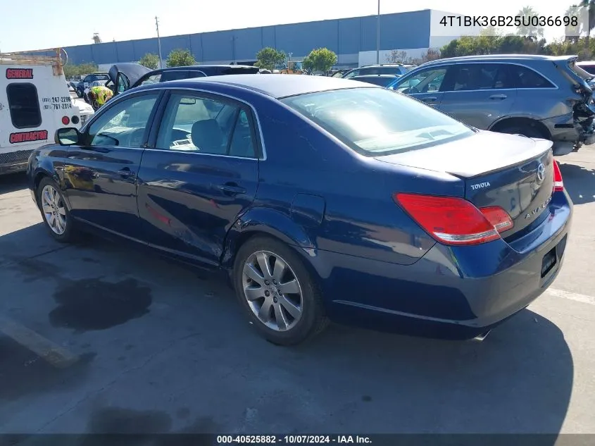 2005 Toyota Avalon Xls VIN: 4T1BK36B25U036698 Lot: 40525882