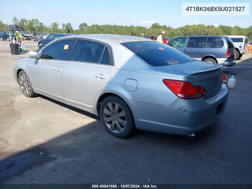 2005 Toyota Avalon Touring VIN: 4T1BK36BX5U021527 Lot: 40541556