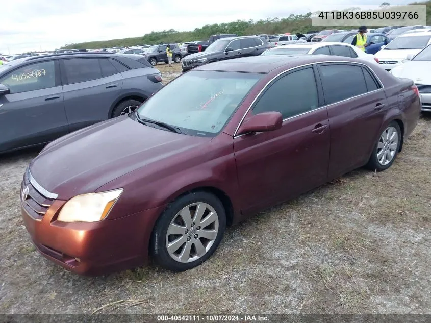 2005 Toyota Avalon Xls VIN: 4T1BK36B85U039766 Lot: 40542111