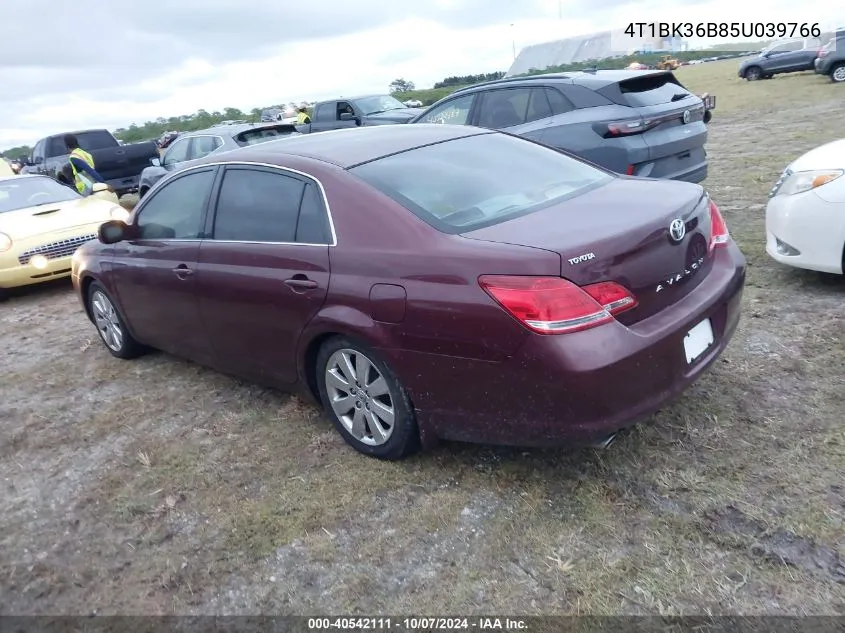 2005 Toyota Avalon Xls VIN: 4T1BK36B85U039766 Lot: 40542111