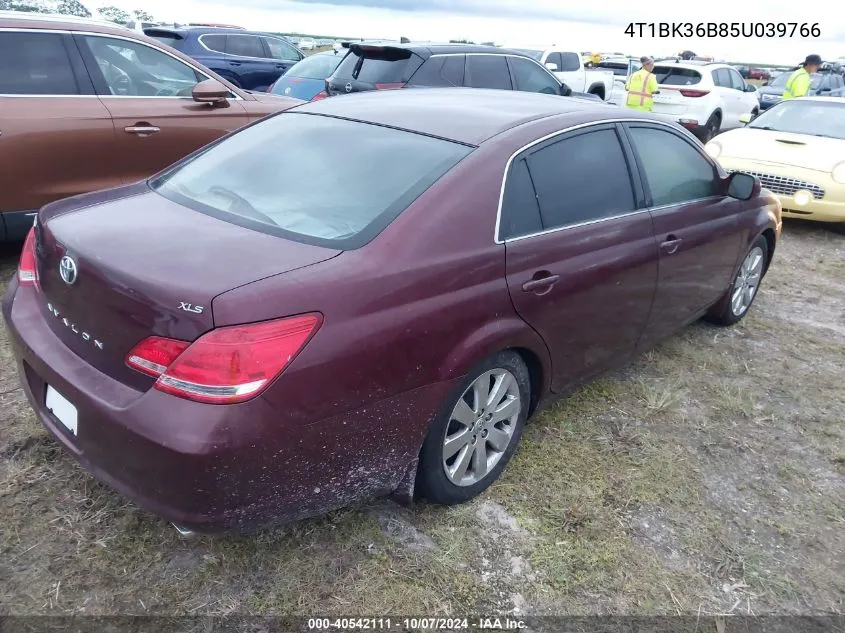 2005 Toyota Avalon Xls VIN: 4T1BK36B85U039766 Lot: 40542111