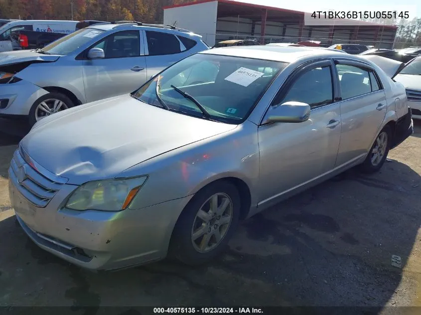 2005 Toyota Avalon Xls VIN: 4T1BK36B15U055145 Lot: 40575135