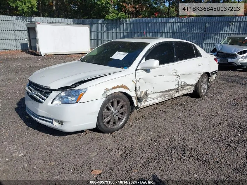 2005 Toyota Avalon Limited VIN: 4T1BK36B45U037223 Lot: 40579180