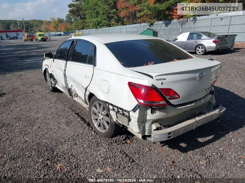 2005 Toyota Avalon Limited VIN: 4T1BK36B45U037223 Lot: 40579180