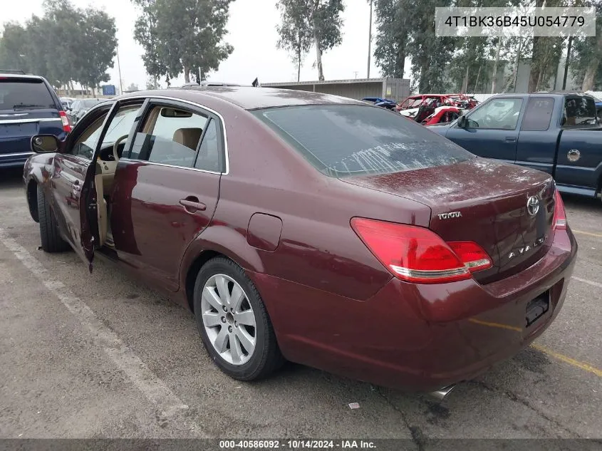 2005 Toyota Avalon Xls VIN: 4T1BK36B45U054779 Lot: 40586092