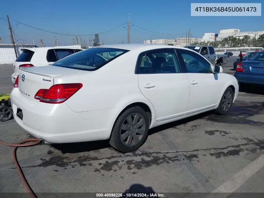 2005 Toyota Avalon Touring VIN: 4T1BK36B45U061473 Lot: 40596226