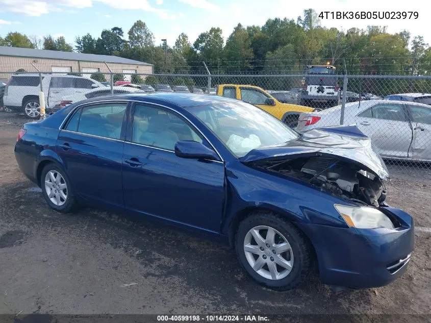 2005 Toyota Avalon Xl VIN: 4T1BK36B05U023979 Lot: 40599198