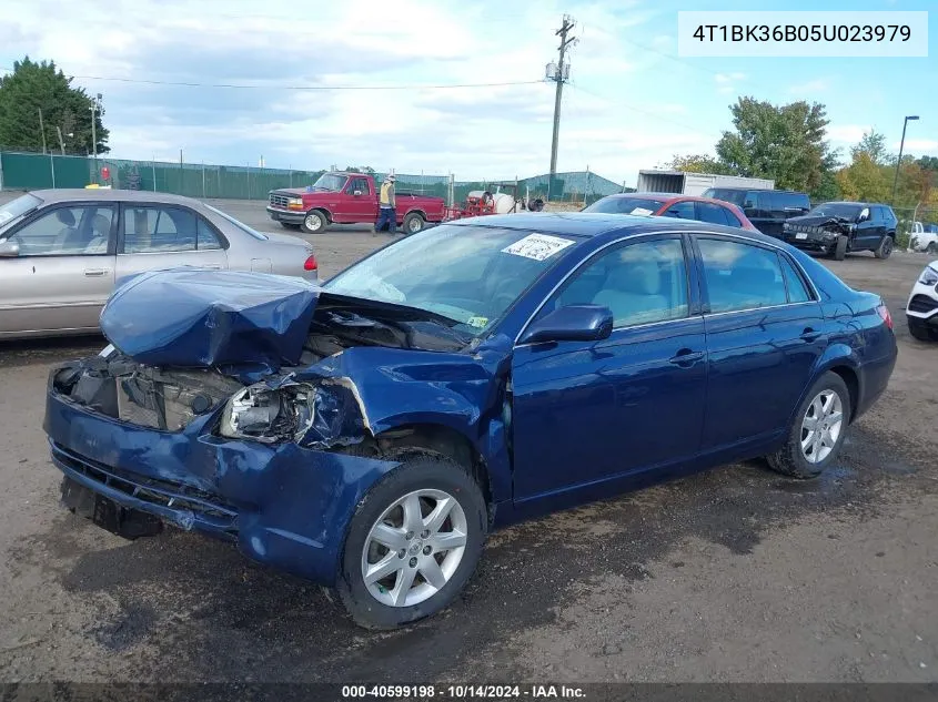 2005 Toyota Avalon Xl VIN: 4T1BK36B05U023979 Lot: 40599198