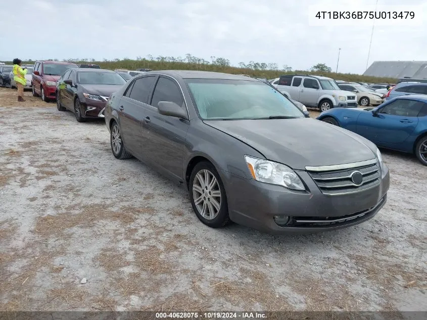 2005 Toyota Avalon Limited VIN: 4T1BK36B75U013479 Lot: 40628075