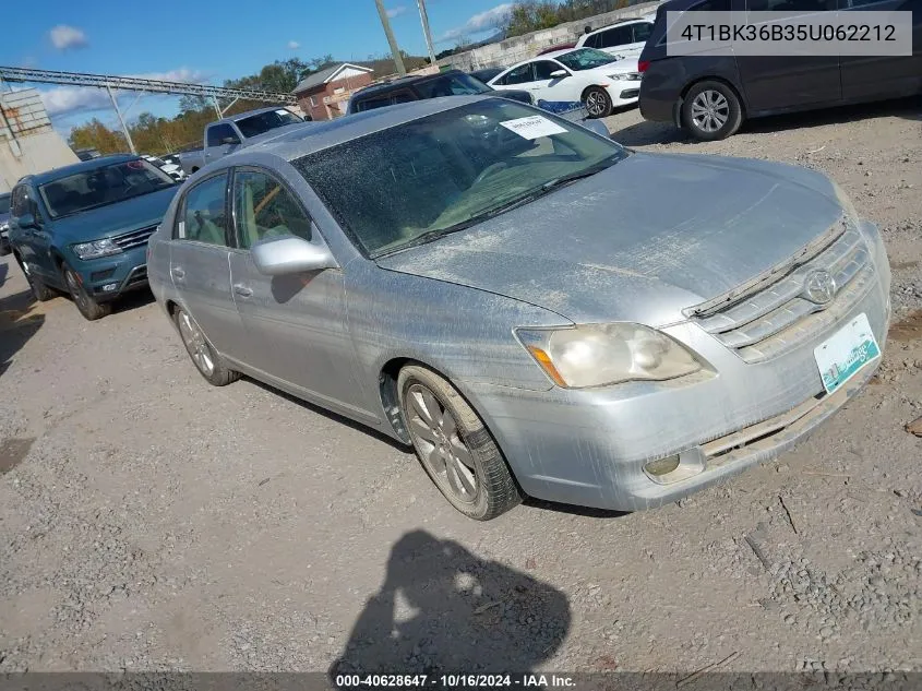 2005 Toyota Avalon Xls VIN: 4T1BK36B35U062212 Lot: 40628647