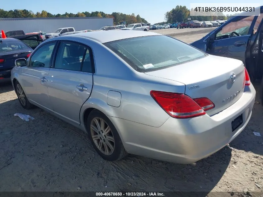 2005 Toyota Avalon Limited VIN: 4T1BK36B95U044331 Lot: 40678650